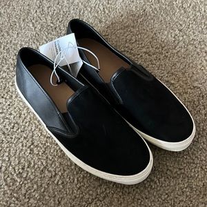 Black Slip-On Sneakers- Old Navy NWT Size 9
